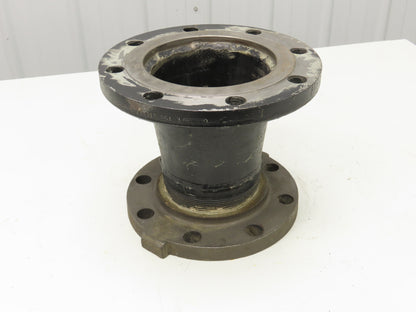 Weldbend 6"x 5" Flanged Concentric Reducer Pipe Fitting #150 Ductile Iron 9"L
