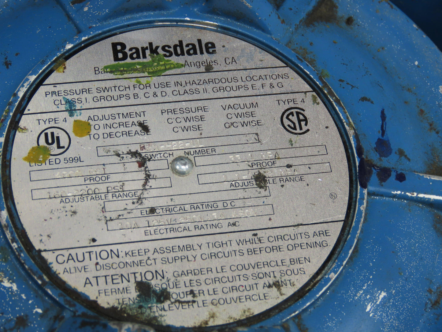 Vickers PVQ10 Hydraulic Power Unit 30 Gal 5 GPM 3000 PSI 2Hp 460V w/Oil Cooler