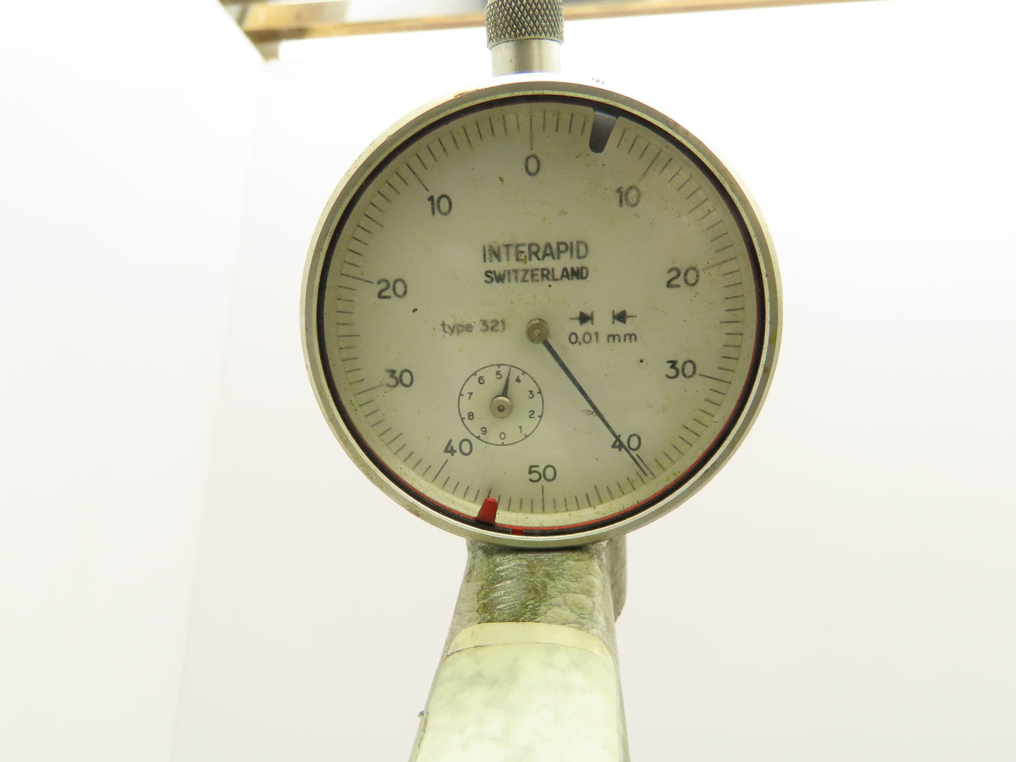 Vintage Tubular Bow Micrometer 2.3-14" Outside Dia 0.1mm Dial Gauge Set of 4