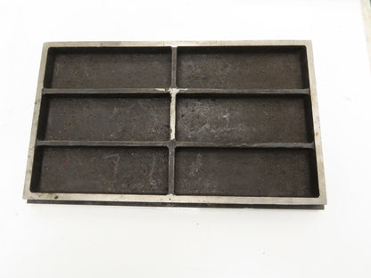 Cast Iron Layout Inspection Table Surface Plate 24"L 14.5"W 3/4" Machined Top