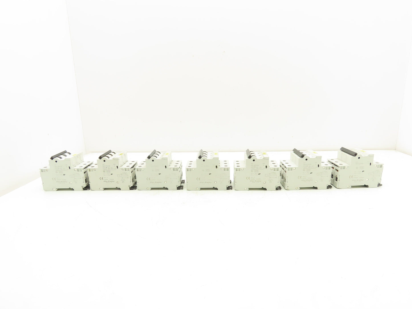Allen Bradley 1492-SP3B160 Mini Circuit Breaker 16A 3-Pole 277/480V 3PH Lot of 7