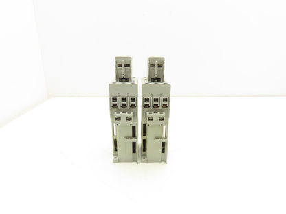 Allen Bradley 100-C30D*00 IEC Contactor 30A 3-Pole 600V 24VDC Coil  Lot of 2