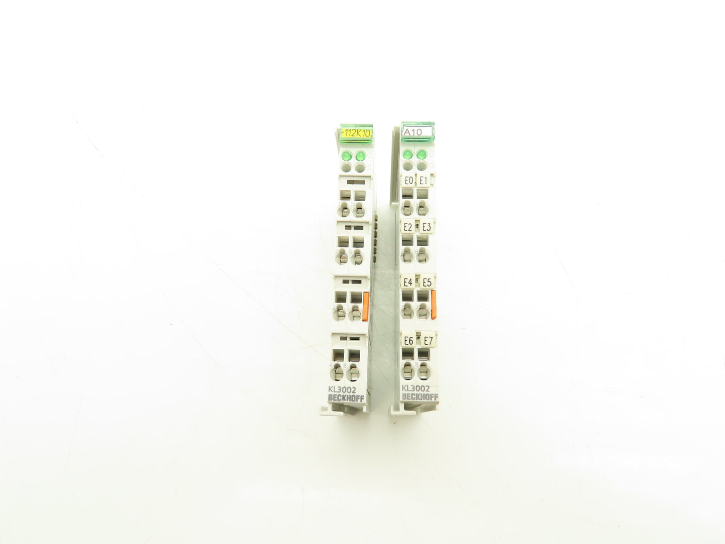 Beckhoff KL3002 Bus Terminal 2-channel Analog Input  ±10V 12 bit  Lot of 2