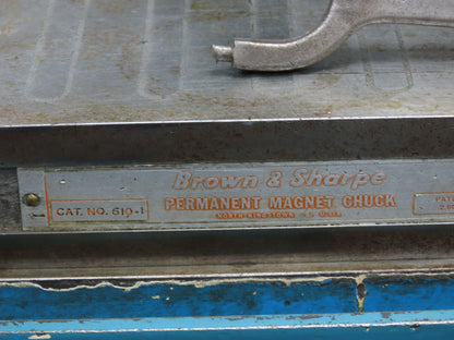 Harig Super 612 Surface Grinder Manual Feed 5x10" Magnetic Chuck 220/440V 3Ph