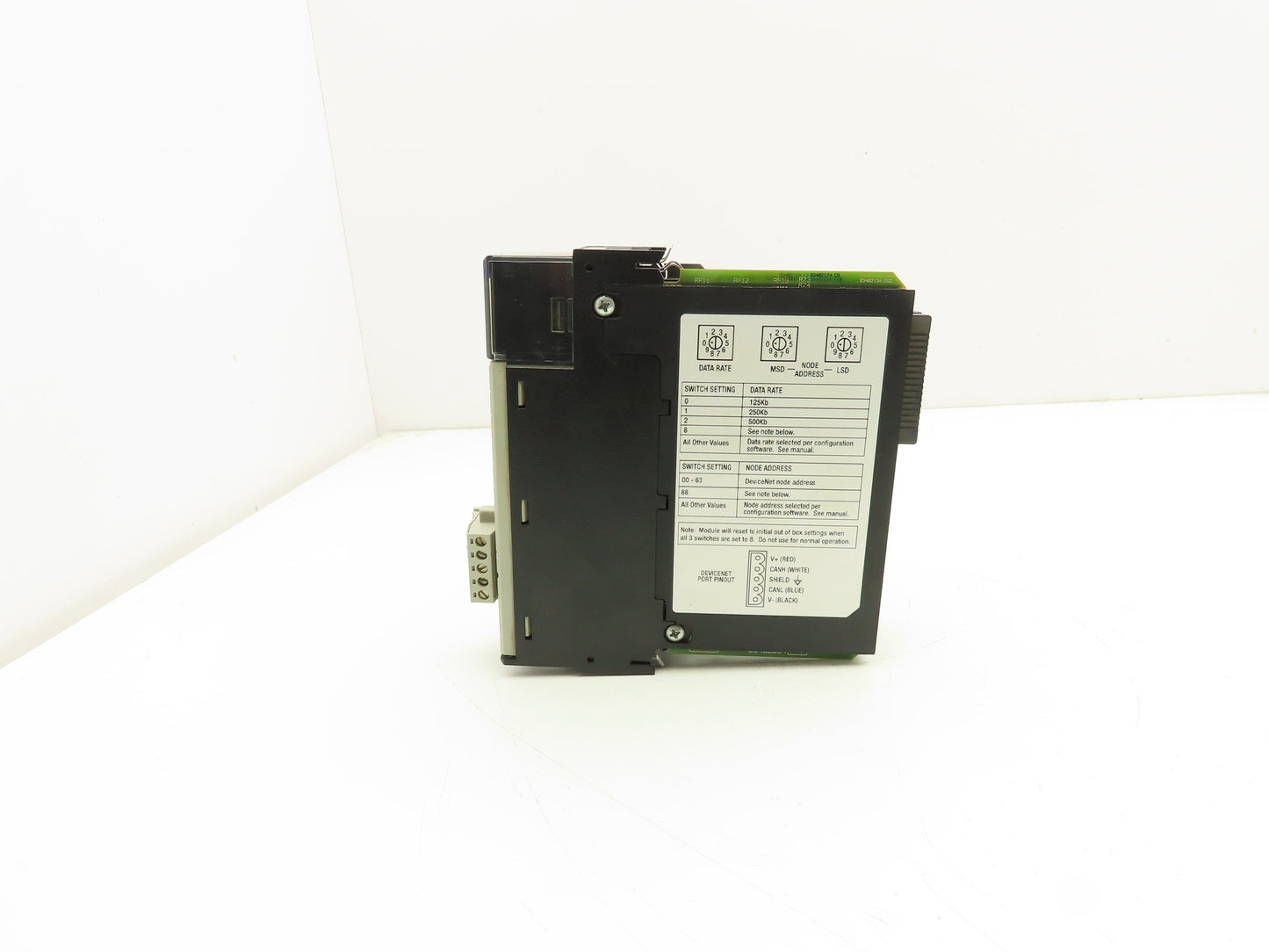 Allen Bradley 1756-DNB C Devicenet Communication Module Ser.C F/W Rev 10.005