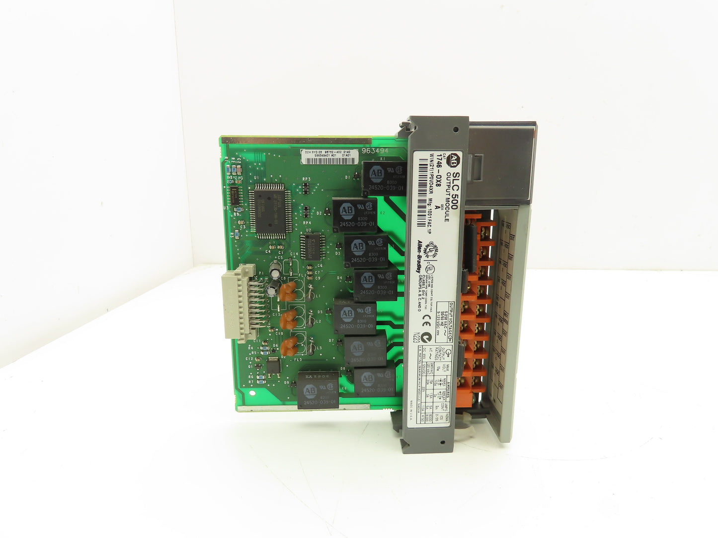 Allen-Bradley 1746-OX8 SLC500 Output Module Series A Lot Of 3