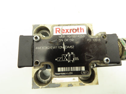 Rexroth LFA40 DBW2-60/200V/12 Logic Cartridge Valve Solenoid Control Cover 120V