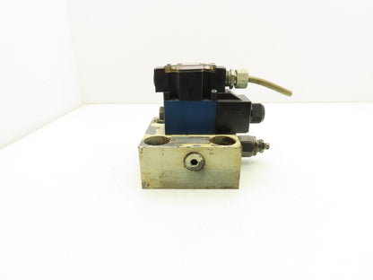 Rexroth LFA40 DBW2-60/200V/12 Logic Cartridge Valve Solenoid Control Cover 120V