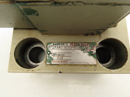 Rexroth LFA40 WEA9-60/A12/B10/12V Logic Cartridge Valve Solenoid Control Cover