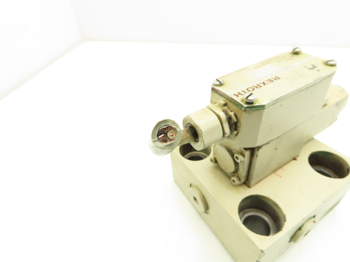 Rexroth LFA40 WEA9-60/A12/B10/12V Logic Cartridge Valve Solenoid Control Cover