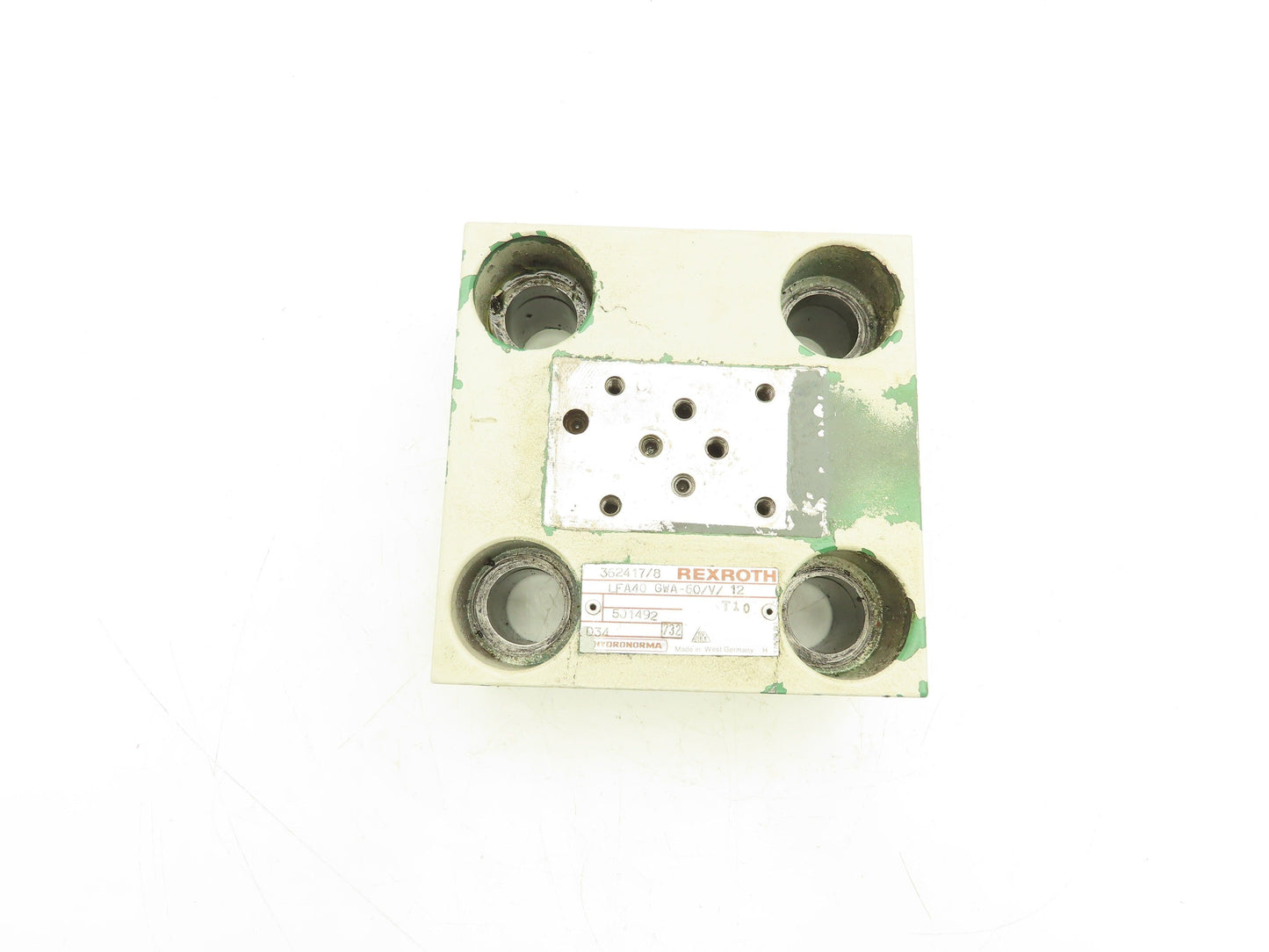 Rexroth LFA40 GWA-60/V/12 Logic 2-Way Cartridge Valve Control Cover