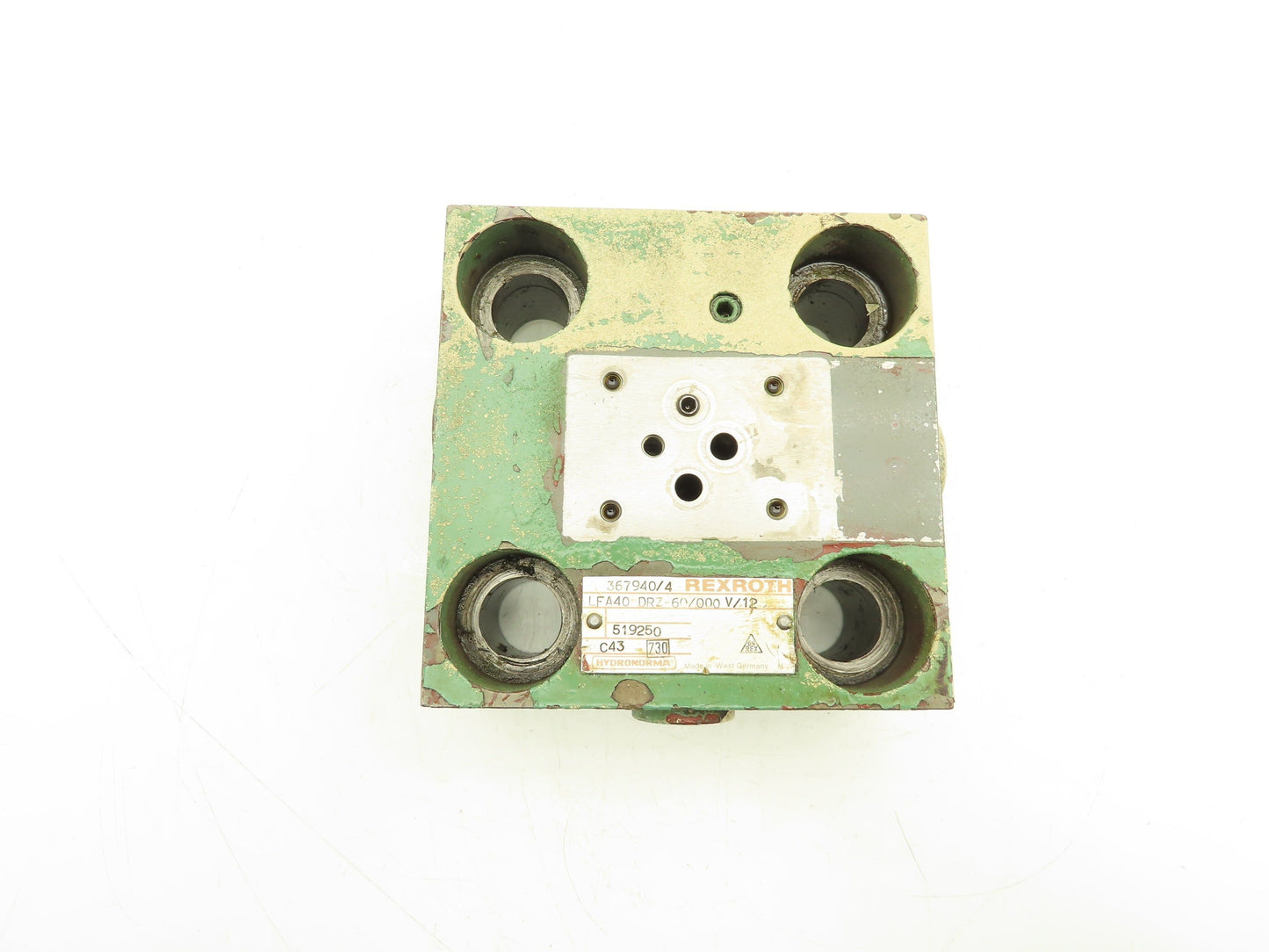 Rexroth LFA40 DRZ-60/000V/12 Logic 2-Way Cartridge Valve Control Cover