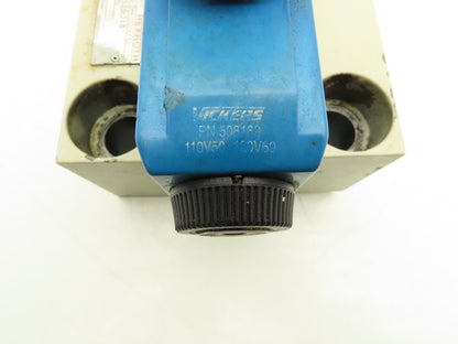 Rexroth LFA50 GWA-60/V/12 Logic Cartridge Valve Solenoid Control Cover 120V