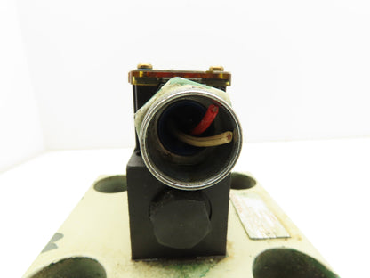 Rexroth LFA50 GWA-60/V/12 Logic Cartridge Valve Solenoid Control Cover 120V