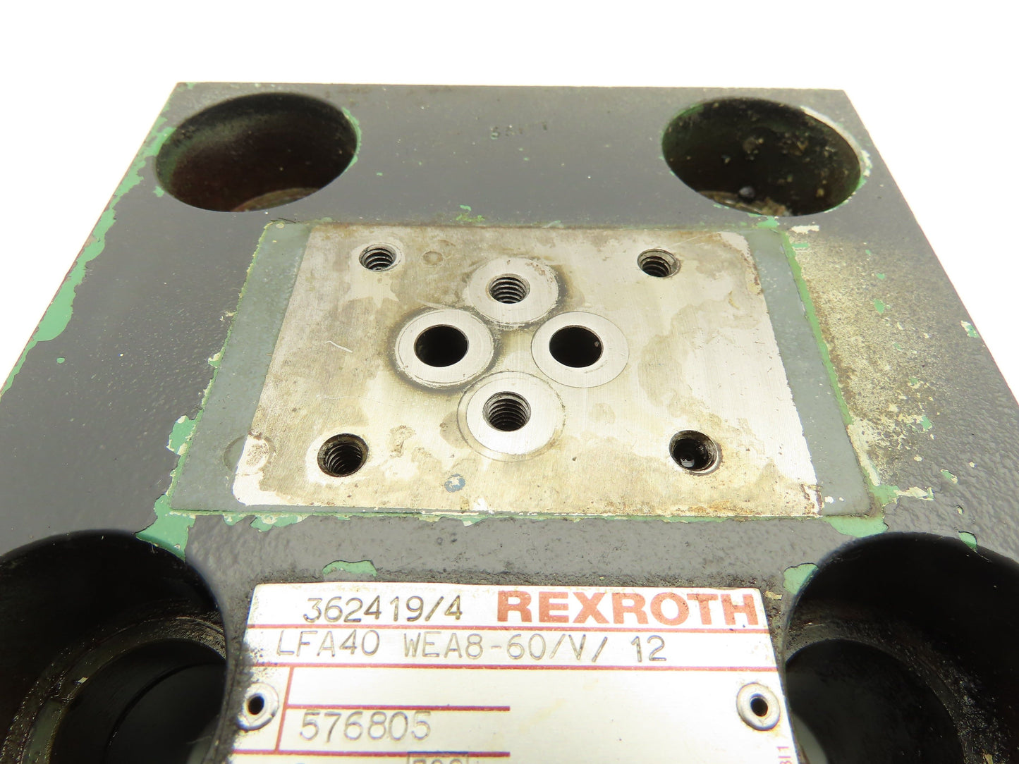 Rexroth LFA40 WEA8-60/V/12 Logic 2-Way Cartridge Valve Control Cover