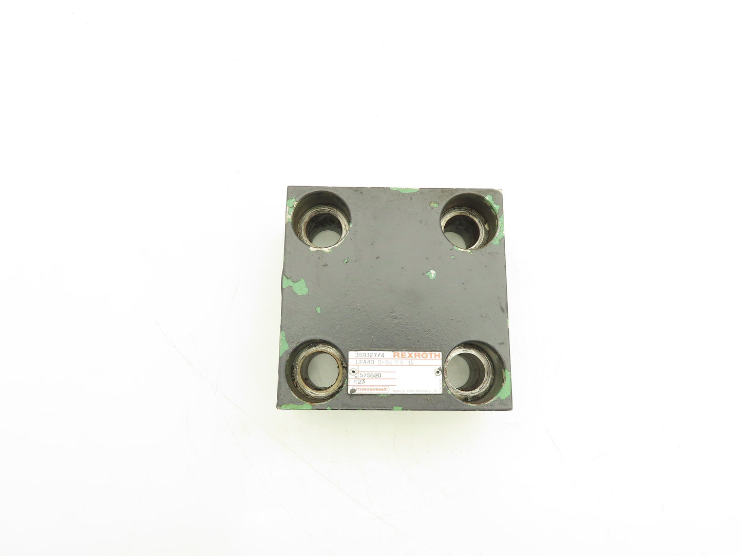 Rexroth LFA40 D-60/FV/12 Logic Cartridge Valve Control Cover