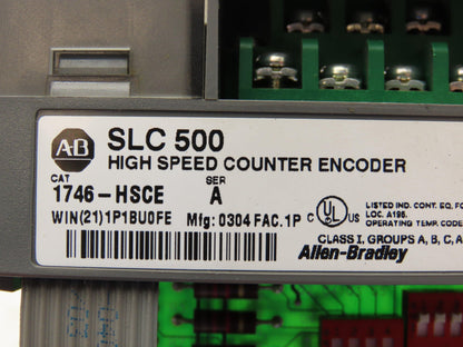 Allen Bradley 1746-HSCE SLC 500 High Speed Counter Encoder Series A