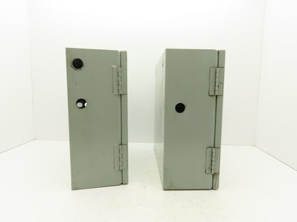 Hoffman A-16N16A Wall Mount Electrical Enclosure 16x16" NEMA Type 1 Lot of 2