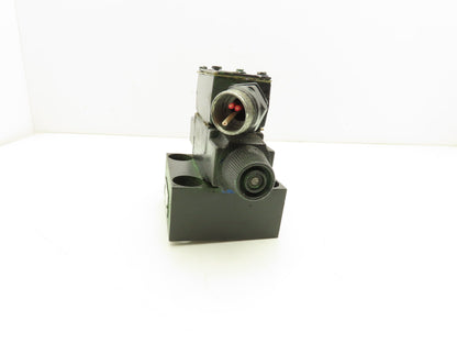 Rexroth LFA32 WEB8-60/V/12-T10 Logic Cartridge Valve Solenoid Control Cover 115V