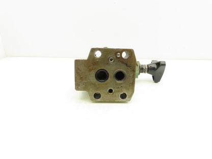 Rexroth DZ 10-1-30/210YM/5 Hydraulic Pressure Reducing Manual Valve