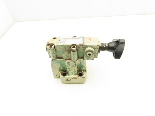 Rexroth DZ 10-1-30/210YM/5 Hydraulic Pressure Reducing Manual Valve