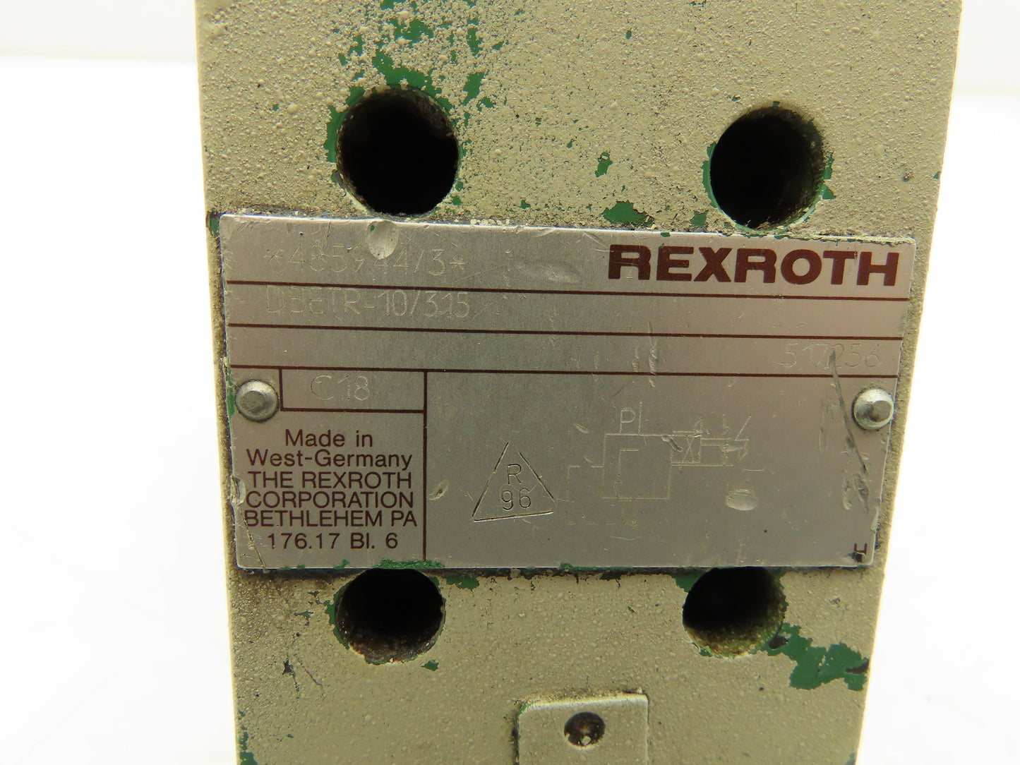 Rexroth DBETR-10/315 Proportional Pressure Relief Valve