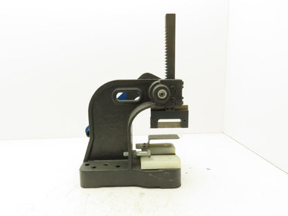Palmgren Model No 1 Modified Bench Top Arbor Press 1 Ton 4" Throat 6" Stroke