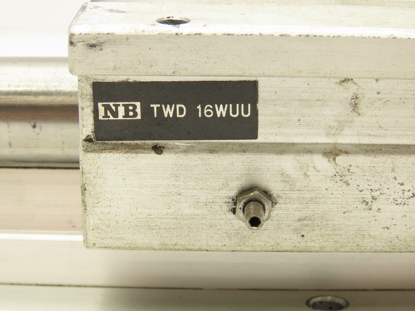 NB TWD 16WUU Open Style Linear Slide Bearing Double Wide 1" x 18" Track