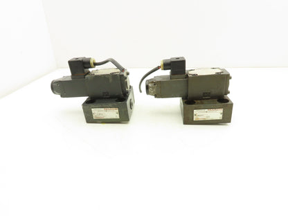Rexroth LFA25 GWB-60 Logic Cartridge Valve Solenoid Control Cover 24VDC Lot of 2