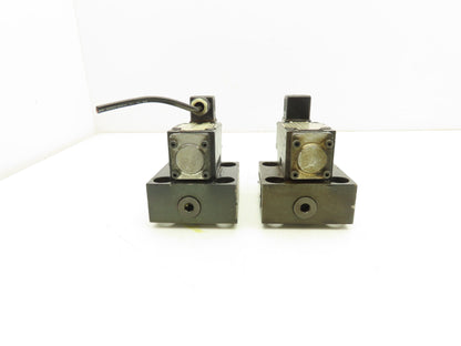 Rexroth LFA25 GWB-60 Logic Cartridge Valve Solenoid Control Cover 24VDC Lot of 2