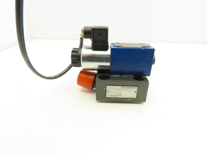 Rexroth LFA25 DBW2-60 Logic Cover Valve Solenoid Control 4WE6D62/EG24N9K4