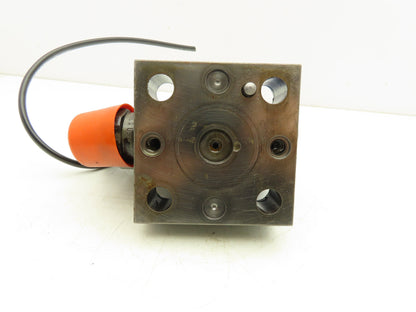 Rexroth LFA25 DBW2-60 Logic Cover Valve Solenoid Control 4WE6D62/EG24N9K4