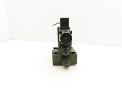 Rexroth LFA25 DBU2B2-60 Logic Valve Cover Solenoid Control 4WE6D51/AG24N9K4/V