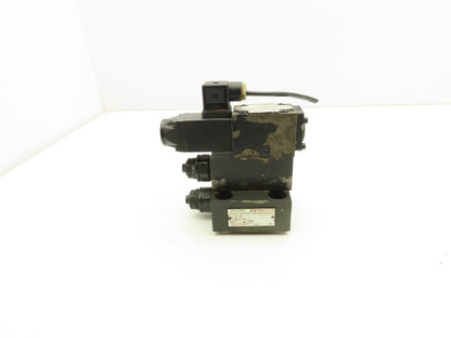 Rexroth LFA25 DBU2B2-60 Logic Valve Cover Solenoid Control 4WE6D51/AG24N9K4/V