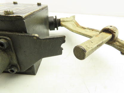 Parker D3ML4B Directional Control Manual Lever Valve 2-Pos Spring Return 3000psi