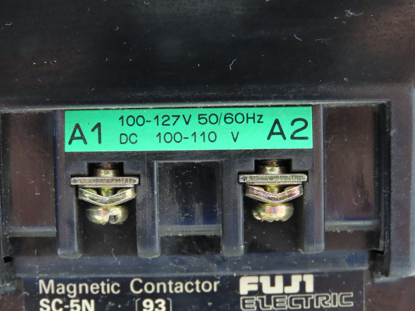Fuji Electric SC-5N Motor Starter Magnetic Contactor 600V 3Ph 93A 110V Coil