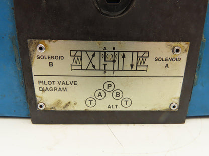 Vickers DG4S4 0133C UH 60 Directional Control 4/3 Solenoid Valve 24VDC