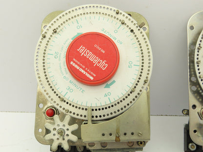 Midtex Relays Inc. 620 8119 Motor Switch Timer Cyclemaster 60 minute Lot Of 2