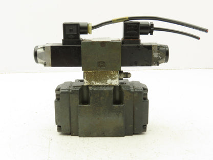 Rexroth 4WEH 10 E20/6AG24N9ETK4/B10V Directional Solenoid Valve 24VDC 4WE6 J51