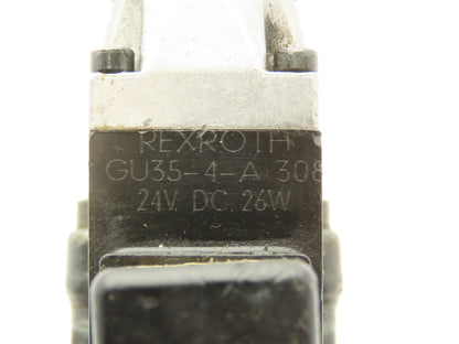 Rexroth 4WEH 10 E20/6AG24N9ETK4/B10V Directional Solenoid Valve 24VDC 4WE6 J51