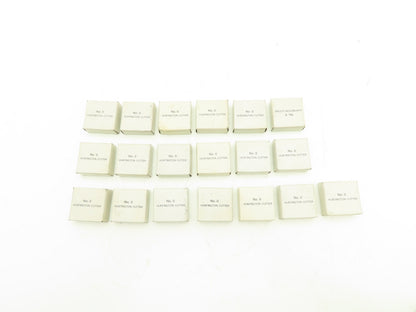 Kut-Rite No.0 Huntington Cutter Wheel Dresser Lot Of 19