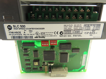 Allen Bradley 1746-HSCE SLC 500 High Speed Counter Encoder FRN 2.1 Series A