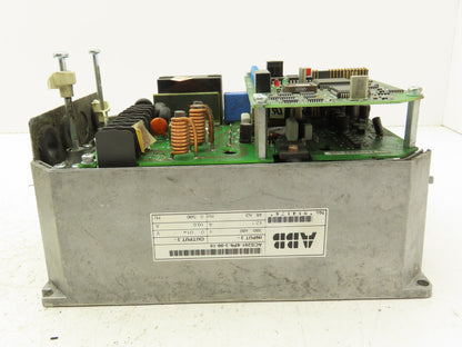 ABB ACS201-6P6-3-00-10 ACS 200 AC VFD Drive 480V 10A Broken Cover