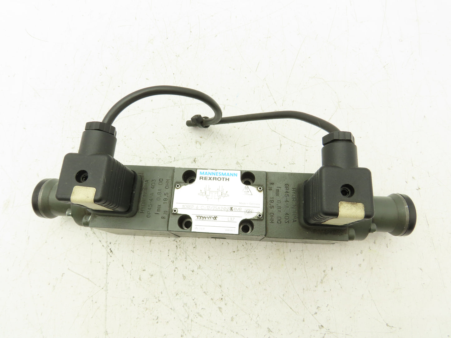 Rexroth 3DREP 6 C-12/25A24N9K4MR Proportional Reducing Solenoid Valve 24VDC