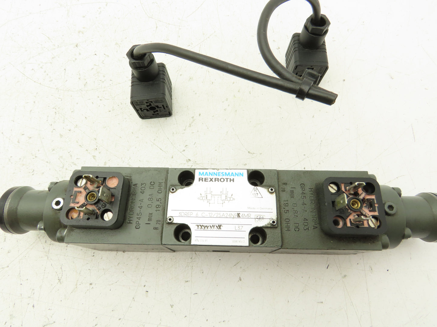 Rexroth 3DREP 6 C-12/25A24N9K4MR Proportional Reducing Solenoid Valve 24VDC