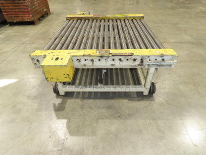 54" Pallet Conveyor 2.5" Roller 60"L 1Hp 460V Chain Drive 60 FPM