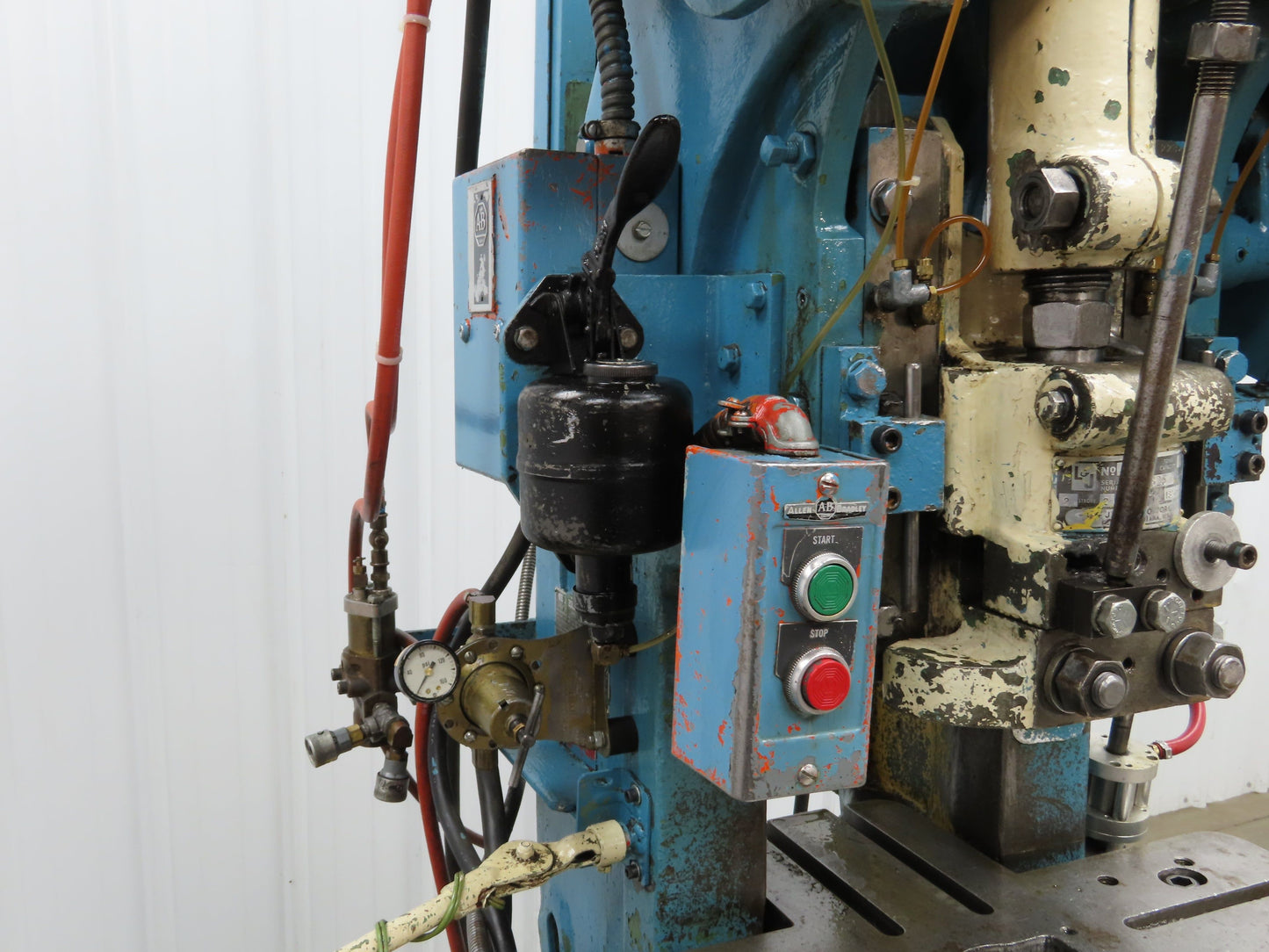 L&J No 18 Mechanical OBI Punch Press 18 Ton 2" Stroke 6" Throat 1.5Hp 3Ph
