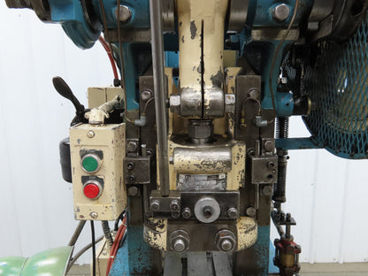 L&J No 18 Mechanical OBI Punch Press 18 Ton 2" Stroke 6" Throat 1.5Hp 3Ph