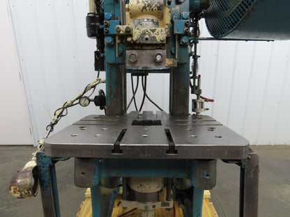 L&J No 3 Mechanical OBI Punch Press 22 Ton 2-1/2" Stroke 7" Throat 2Hp 3Ph