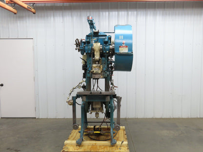 L&J No 3 Mechanical OBI Punch Press 22 Ton 2-1/2" Stroke 7" Throat 2Hp 3Ph